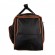 Дорожная сумка Polar 6072с черный с оранжевым цвет