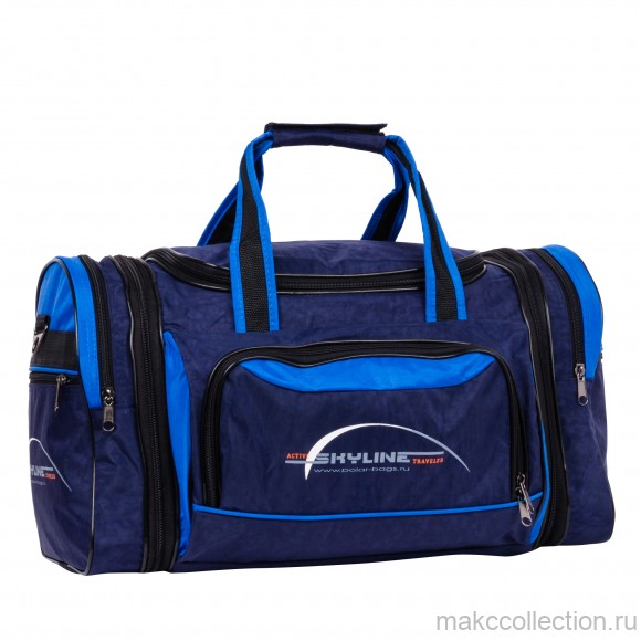 Дорожная сумка Polar 6067-1 голубой цвет