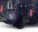 Дорожная сумка на колесах TsV 506 черный цвет с узором