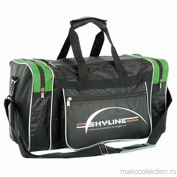 Спортивная сумка Polar Джонсон 6009с зеленый цвет