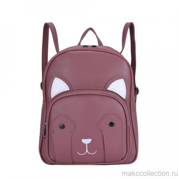 DW-988 Рюкзак с сумочкой (/3 палево-розовый)