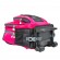 Рюкзак на колесах Polar П382 розовый цвет