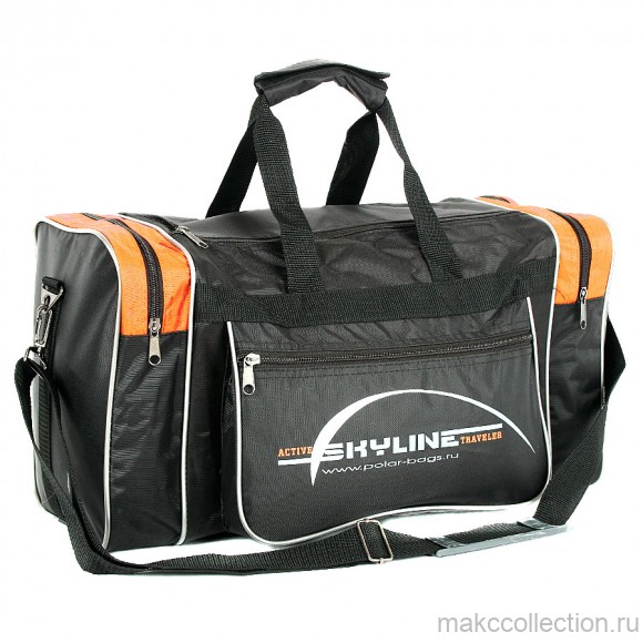 Спортивная сумка Polar Джонсон 6009с оранжевый цвет