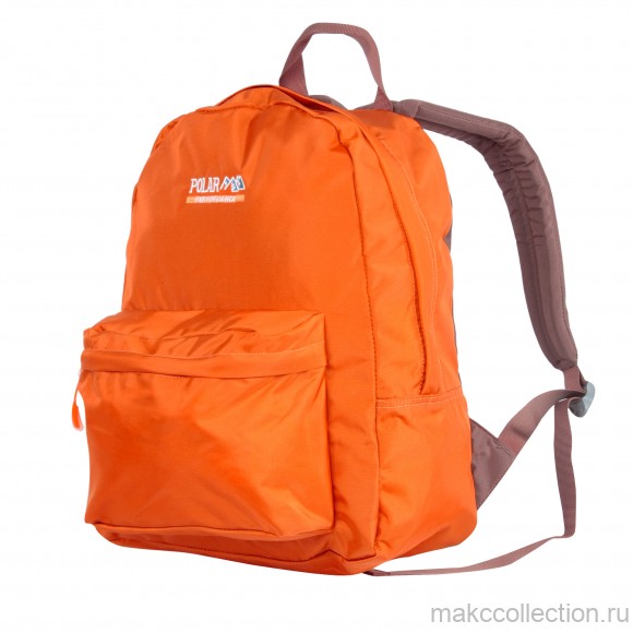 Городской рюкзак Polar П1611 оранжевый цвет