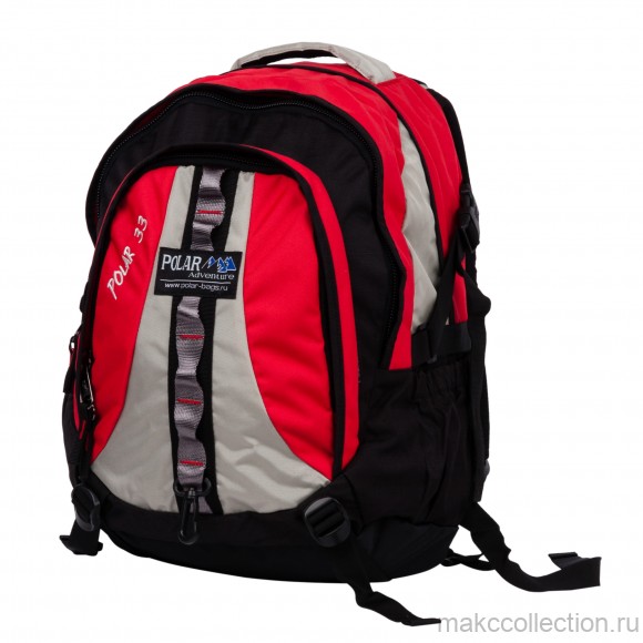 Спортивный рюкзак Polar П1002 красный цвет