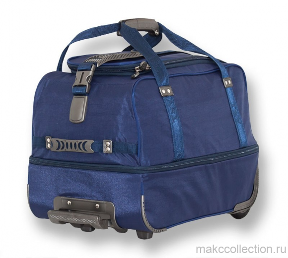 Дорожная сумка на колесах TsV 445.22прп синий цвет