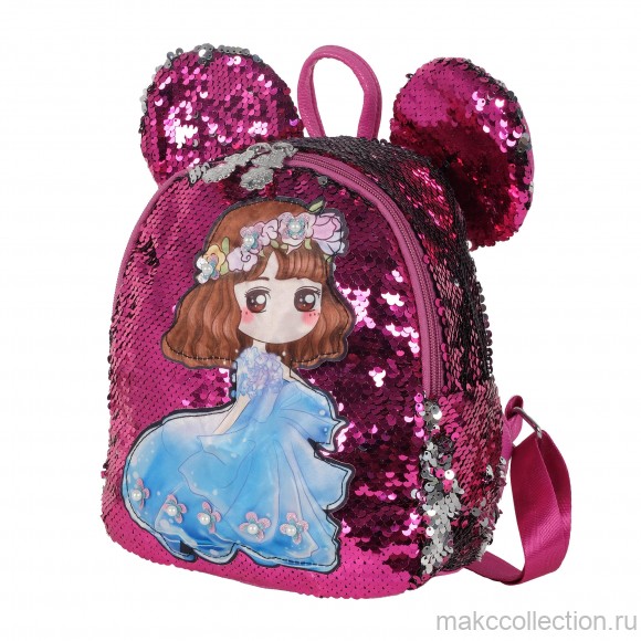 Детский рюкзак 18271ф (Темно-розовый)