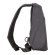 Однолямочный рюкзак П0075 (Черный)