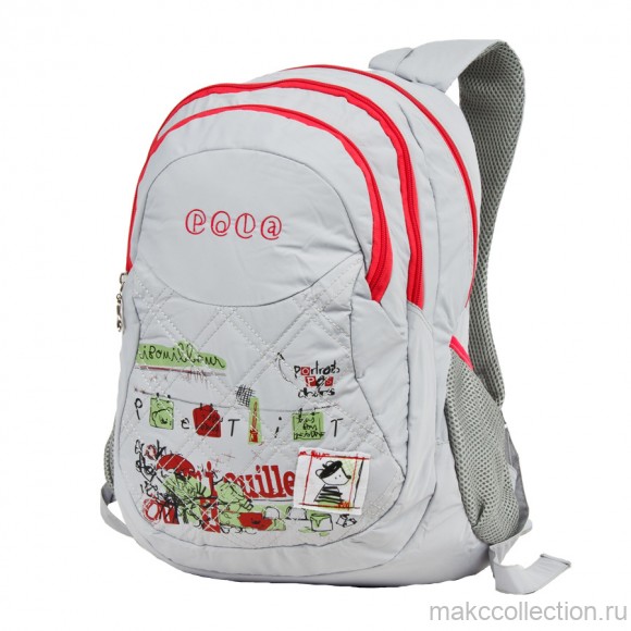 Детский рюкзак Polar Д038 серый цвет