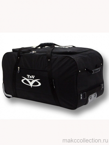 Дорожная сумка на колесах TsV 450.20 черный цвет