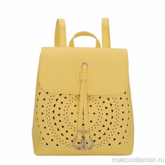 DS-0081 Рюкзак с сумочкой (/4 желтый)