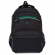 Школьный рюкзак GRIZZLY RB-962-2 черный с зеленым