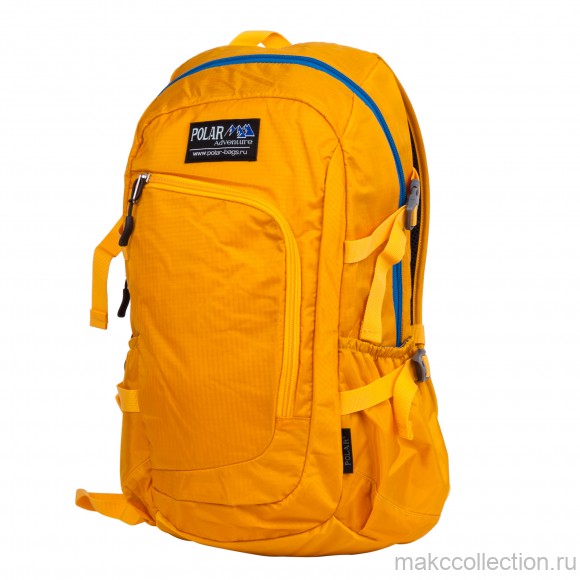 Городской рюкзак Polar П2171 желтый цвет