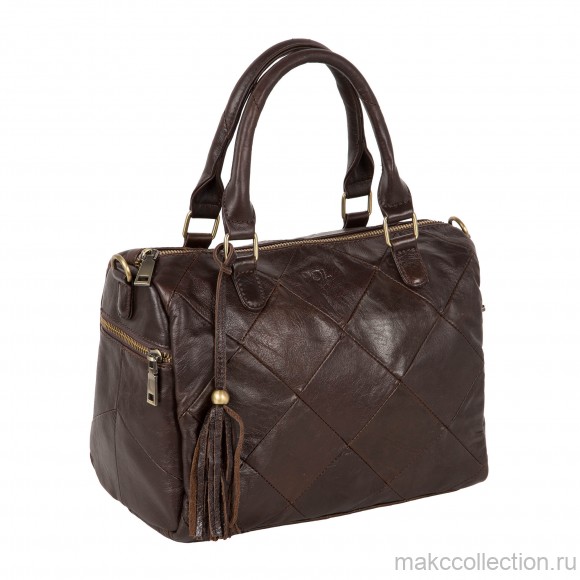 Женская сумка из кожи 050010121 brown (Коричневый)