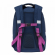 Школьный рюкзак GRIZZLY RG-967-2 темно-синий с принтом