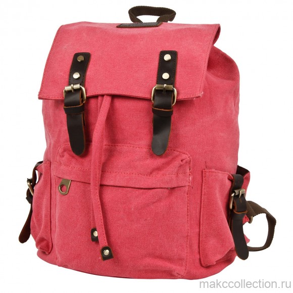 Городской рюкзак Polar П3062 красно-розовый цвет