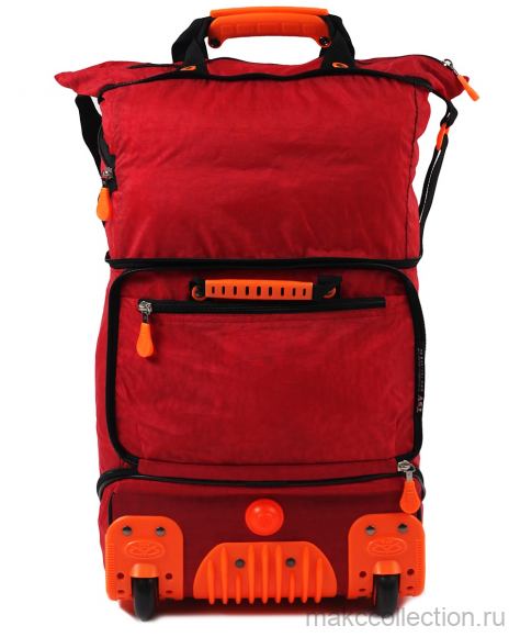 Хозяйственная (дачная) сумка на колесах 526.2 оранжевый цвет