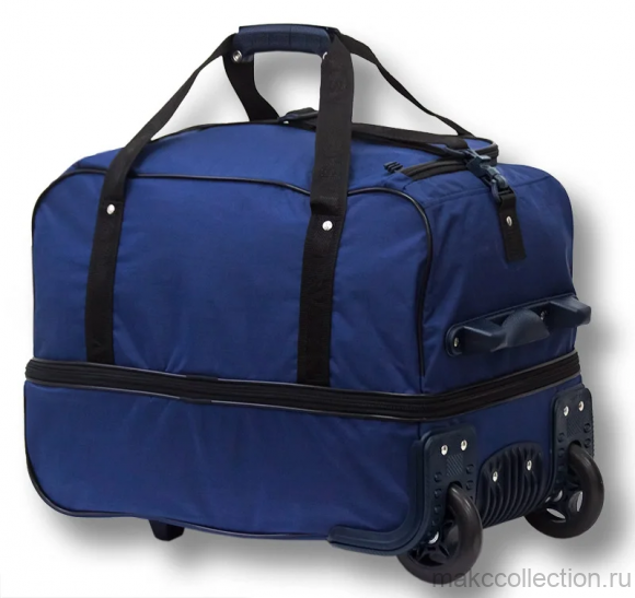 Дорожная сумка на колесах TsV 442.21Т синий цвет