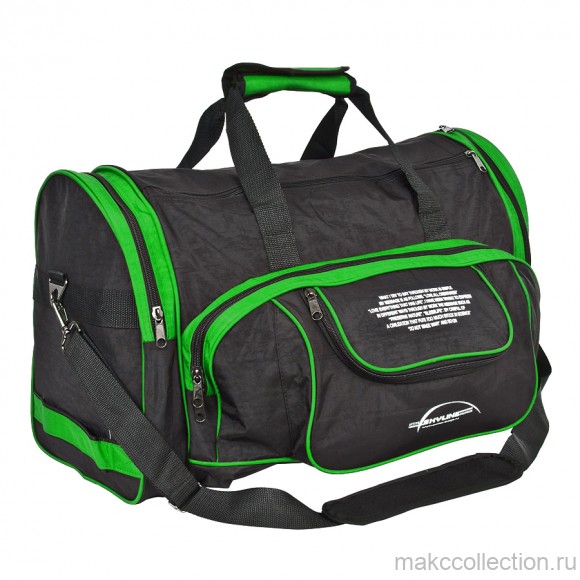 Дорожная сумка Polar 6066с зеленый цвет
