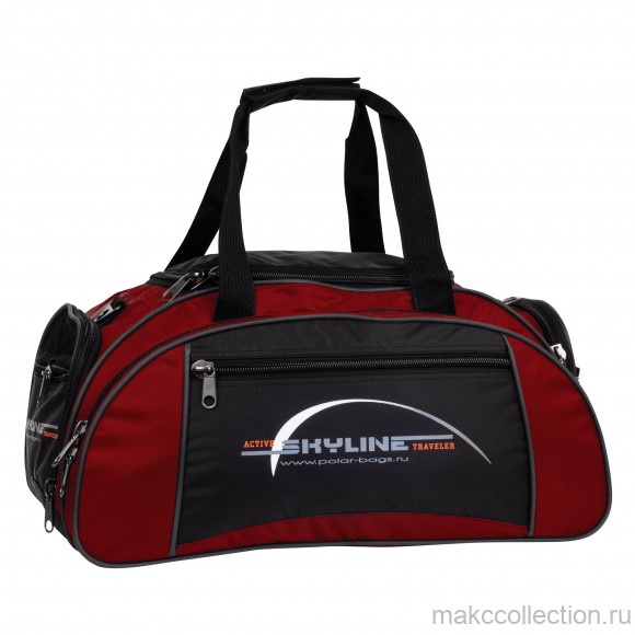 Спортивная сумка Polar Скайлайн 6063с бордовый цвет