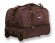 Дорожная сумка на колесах TsV 442.22 коричневый цвет