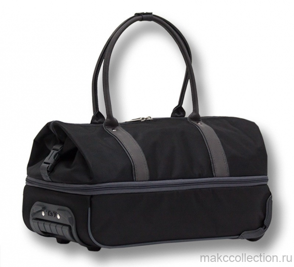 Дорожная сумка на колесах TsV 497.28РК черный цвет
