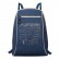 RB-158-1 Рюкзак школьный с мешком (/2 синий)