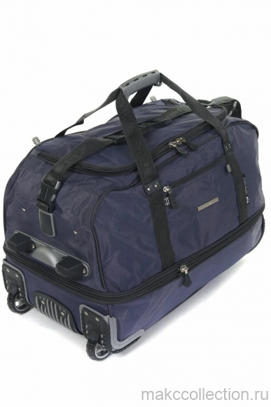 Дорожная сумка на колесах TsV 442.22 серый цвет