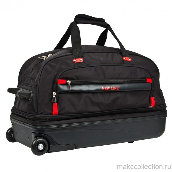 Дорожная сумка на колесах А245 (Черный)