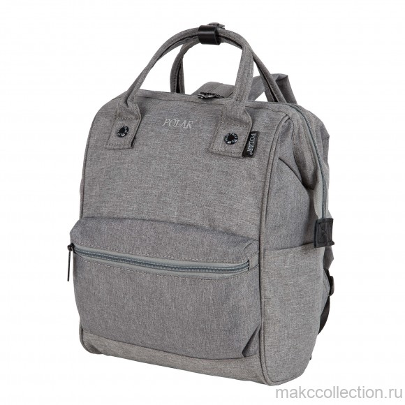 Городской рюкзак Polar 18205 серый цвет