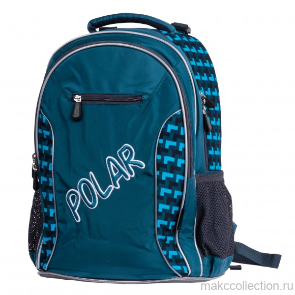 Школьный рюкзак Polar П0082 зеленый цвет