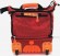 Хозяйственная (дачная) сумка на колесах 526.22 оранжевый цвет