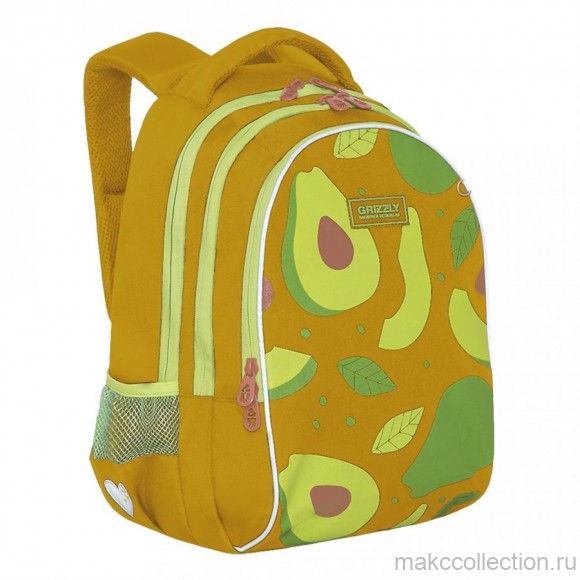 RG-168-1 рюкзак школьный (/3 желтый)