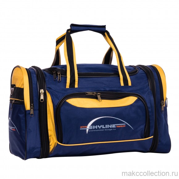 Дорожная сумка Polar 6067-1 желтый цвет