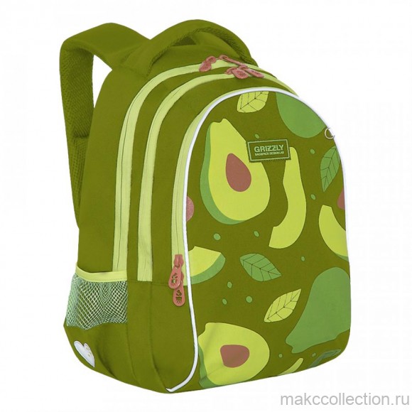 RG-168-1 рюкзак школьный (/4 салатовый)