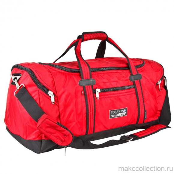 Дорожная сумка Polar П808В красный цвет