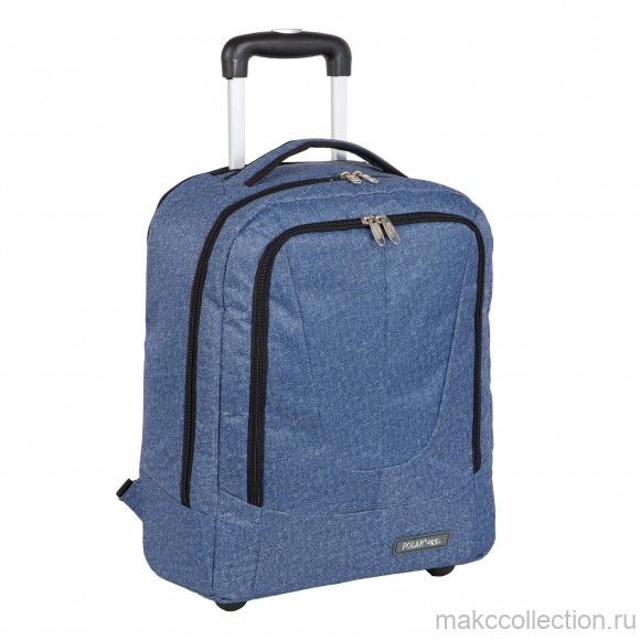 Чемодан-рюкзак Polar  П7111 дюймы 19 синий