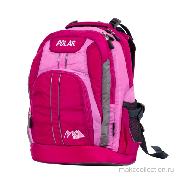Школьный рюкзак Polar П221 темно-розовый цвет