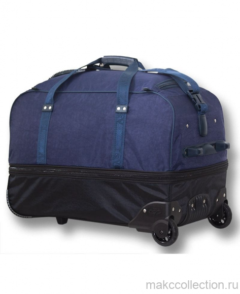 Дорожная сумка на колесах TsV 442.22прп синий цвет