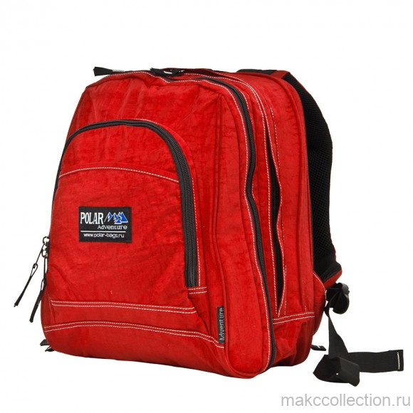 Городской рюкзак Polar П1226 красный цвет