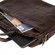 Мужская кожаная сумка 5151 коричневая (Темно-коричневый)