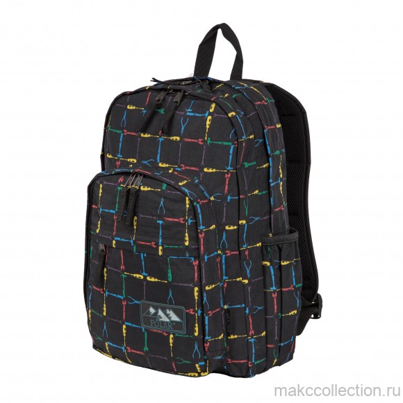 Городской рюкзак Polar П3901 черный цвет