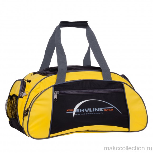 Спортивная сумка Polar 6063/6 желтый цвет