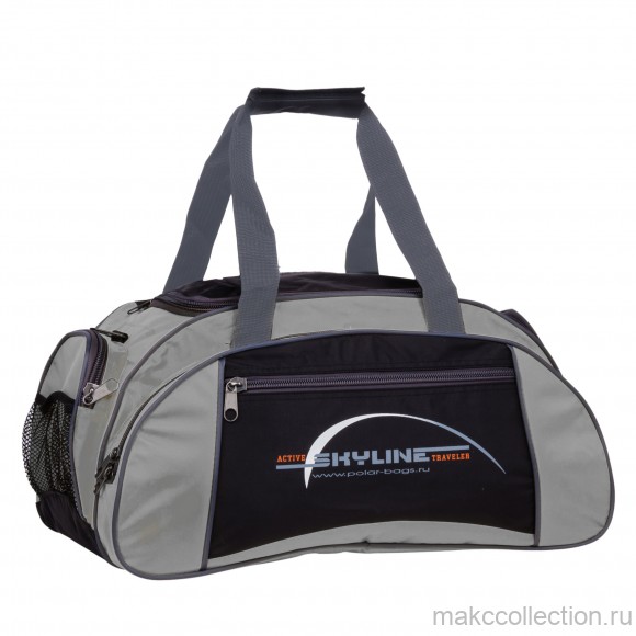 Спортивная сумка Polar 6063/6 серый цвет