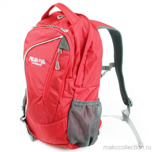 Городской рюкзак Polar П1521 красный цвет