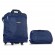 Хозяйственная (дачная) сумка на колесах 529.2 синий цвет