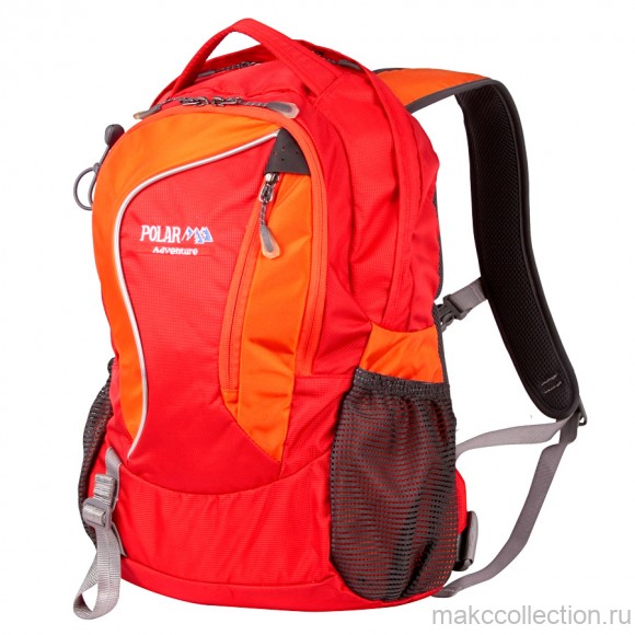 Городской рюкзак Polar П1521 оранжевый цвет