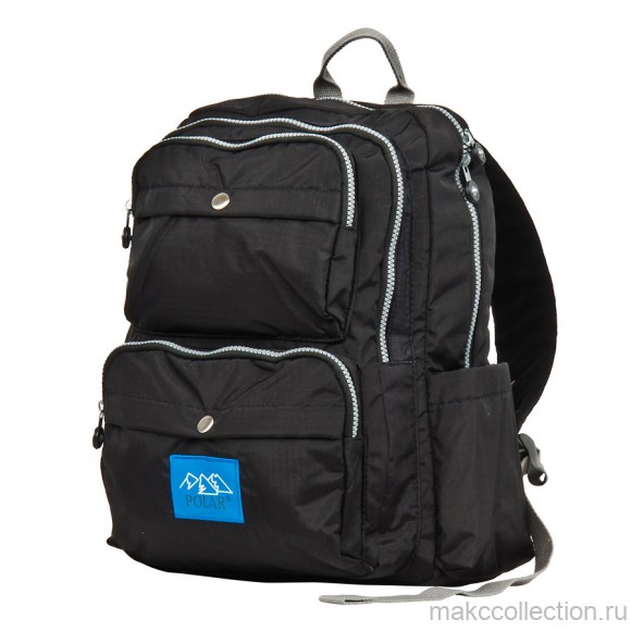 Городской рюкзак Polar П6009 черный цвет