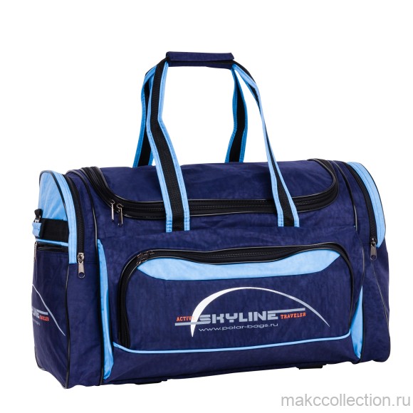 Спортивная сумка Polar 6068с голубой цвет