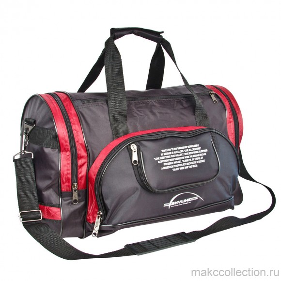 Спортивная сумка П02 (Красный)